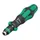 TOURNEVIS PORTE EMBOUT WERA 838 RA-R M 1/4 NOIR/VERT AVEC PORTE EMBOUT RAPIDAPTOR (FONCTION CLIQUET) (VENDU A L'UNITE) -MARQUE ALLEMANDE POUR LES ATELIERS