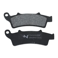 PLAQUETTE DE FREIN NEWFREN POUR APRILIA 125 SCARABEO 2004>2006 AV, 125 ATLANTIC 2003>2012 AV / KYMCO 125 DOWNTOWN 2016> AV, 125 PEOPLE GTI 2010>2014 AV (FD0282BE) (ELITE ORGANIQUE)