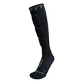 SOCKS OF PROTECTOR MTB SERYT SHELTER ANTIBACTERIEN FOR CHEVILLE AND TIBIA BLACK/GREY 38/42 - HEIGHT 21 cm (PAIR)