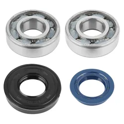 ADAPTABLE CRANKSHAFT BEARING + GASKET SCOOTER ARTEK K1 SKF MBK 50 BOOSTER, NITRO/YAMAHA 50 BWS, AEROX/CPI 50 ARAGON/GENERIC 50 IDEO/KEEWAY 50 FOCUS (KIT 6204 SKF POLYAMIDE C4 + OIL SEAL NBR)