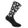 SOCKS/ANKLE SOCKS SUMMER GIST RANGE BLACK F**K BLACK MOTIFS WHITE 38/42 ECOLOGIQUE - HEIGHT 22 cm (PAIR) -5868
