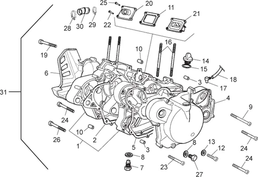 Carter moteur