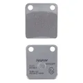 PLAQUETTE DE FREIN NISSIN POUR PEUGEOT 50 VIVACITY 2008> AV / DAELIM 50 S-FIVE 2001>, 125 S2 2005> / HONDA 50 CRM 1988>1992 / KAWASAKI 125 KLX 2010>2016 AR (A0060) (SEMI METAL) -ECE R90