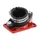 ADAPTABLE INTAKE MANIFOLD 50CC GEARED MOTORCYCLE VOCA RACING DERBI/AM6 FOR CARBURETTOR OF 21 A 28 PWK ALUMINIUM CNC RED