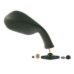 ADAPTABLE REAR-VIEW MIRROR APRILIA 50 RS 1996>2010, 125 RS 1998>2010, 1000 RSV 1998>2003 RIGHT BLACK (OE AP8102632) (CE APPROVED) -P2R SELECTION