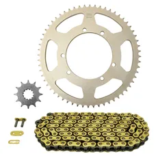 KIT CHAINE ADAPTABLE SHERCO 50 SUPERMOTARD 2009>2019, SUPERMOTARD R FACTORY 2018>2020, SM-R 2014>2020 428 12x60 (DIAM COURONNE 110/125/8.5) (DEMULTIPLICATION ORIGINE) -AFAM