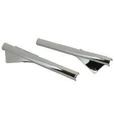 CAPOTAGE DE FOURCHE CYCLO POUR PEUGEOT 103 MVL, VOGUE CHROME (PAIRE) -SELECTION P2R
