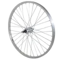 MTB WHEEL BRAKE SHOE 24" ALUMINIUM REAR HUB ALUMINIUM AXLE PLEIN FREEWHEEL 7/6-SPEED (SOLD WITH NUT 10X100) RIM 21C