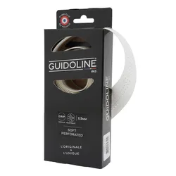 HANDLEBAR TAPE/HANDLEBAR VELOX SOFT GRIP PERFORE WHITE - GUIDOLINE