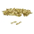 TERMINAL ELECTRIC BRASS NOT INSULATED PLATE FEMALE 2.8 X 1 RS 7785 (SOLD WITH BAG OF 100 PIECES) -P2R SELECTION