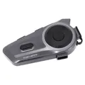 INTERCOM ASMAX OHMI D9 GRIS BLUETOOTH 5.4 JUSQU-A 6 UTILISATEURS / 2KM PORTEE PILOTE A PILOTE COMPATIBLE JET, INTEGRAL, ET AUTRES
