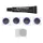 REPAIR KIT TYRE TUBELESS ROAD HUTCHINSON PER L'INNER WITH RUSTINES - BOX (COLLE 3 g + 4 PATCHS 17 mm)