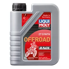 HUILE MOTEUR 2 TEMPS LIQUI MOLY MOTO OFFROAD RACE 2T (1 L) 100% SYNTHESE