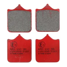 BRAKE PAD SET BREMBO FOR BENELLI 502 TRK 2018> FRONT/BMW S 1000 RR 1998>2021 FRONT/KTM 990 SUPER DUKE R 2009>2013 FRONT/TRIUMPH 1050 SPEED TRIPLE 2008>2015 FRONT (ROAD SINTERED METAL) -07BB33SA