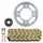 KIT CHAINE ADAPTABLE APRILIA 125 SX IE 2018>2024 428 13x62 (DIAM COURONNE 105/125/8.5) (DEMULTIPLICATION ORIGINE) -JT SPROCKETS