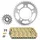 KIT CHAINE ADAPTABLE KTM 990 SUPERMOTO SM 2008>2010, SUPERMOTO SMR 2008>2013 525 17x41 (DIAM COURONNE 101/124/14.25) (DEMULTIPLICATION ORIGINE) -AFAM