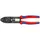 PINCE A SERTIR UNIVERSELLE PRO KNIPEX COMPACT PRECIFORCE 230mm AVEC POIGNEE ERGONOMIQUE POUR COSSES ET CONNECTEURS ISOLES (97 21 215) -MADE IN GERMANY