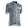 CYCLING JERSEY GIST SUMMER PAINT SLEEVES SHORT ZIP TOTAL BLACK/WHITE XXL -5344