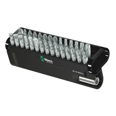 COFFRET D'EMBOUT WERA BIT CHECK METAL 1/4 (SET 30 PIECES) -MARQUE ALLEMANDE POUR LES ATELIERS