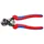 PINCE COUPE CABLE PRO KNIPEX ROBUSTE 160mm NOIR ANTIROUILLE POUR CABLE DIAM 4 à 6mm AVEC POIGNEE ERGONOMIQUE ET RESSORT (95 62 160) -MADE IN GERMANY