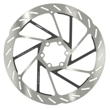 BRAKE DISC MTB 6 HOLES SRAM HS2 180 mm SILVER (BORD ARRONDI)