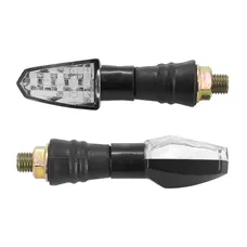 CLIGNOTANT UNIVERSEL REPLAY VIPER 9 LEDS TRANSPARENT/NOIR (PAIRE) **