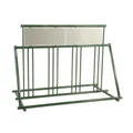 PARKING RACK 8 BICYCLES OUTER (WITH EMPLACEMENT FOR PUBLICITE) -BICISUPPORT