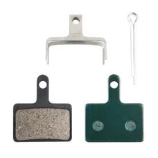 DISC BRAKE PAD SET MTB SHIMANO DEORE, GIANT ROOT, ROOT 2, CLARKS CLOUT, S1 (MARWI ORGANIC/KEVLAR) (PAIR CARDED) - COMPATIBLE E-BIKE