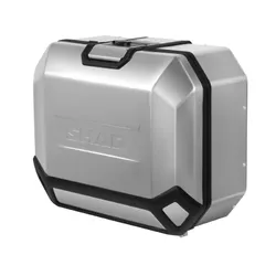 SIDE CASE/PANNIER SHAD TR36L TERRA LEFT 36L WITH LOCK SYSTEM ALUMINIUM GREY (FITTING KIT 4P SYSTEM SOLD SEPARATELY) (D0TR36100L)