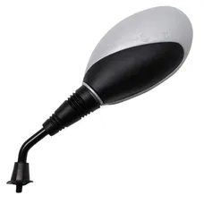 ADAPTABLE REAR-VIEW MIRROR KEEWAY 50 FOCUS, HURRICANE, 125 F-ACT, FOCUS/MBK 125 DOODO/YAMAHA 125 TEOS GREY/BLACK LEFT M8/125 (CE APPROVED) -VICMA