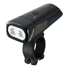 BICYCLE LIGHT USB FRONT SIGMA BUSTER 1100 LUMENS VISIBILITE 170M (AUTONOMIE 2H TO 16H) BATTERY IION RECHARGE USB - MOUNTING KIT HANDLEBAR
