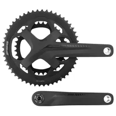 ROAD CRANKSET FSA 10/11-SPEED OMEGA COMPACT CK BLACK MATTE 172.5 mm 52-36 WITH CUP PRESSFIT DIAMETER 41 mm BOX 86-92 mm (WORKSHOP FITTING)