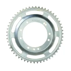 ADAPTABLE MOPED REAR SPROCKET MBK 51 WHEEL ALUMINIUM GRIMECA 54 DTS (BORE 98 mm) 10 HOLES -P2R SELECTION
