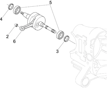 Groupe cylindre-piston-axe