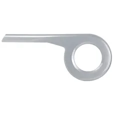 PARE/CARTER CHAINE PISTOLET HEBIE ARGENT PLATEAU 44-48D. (VENDU A L UNITE) - ajouter fixation ref 178275 et en option ref 178274