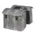 DOUBLE BICYCLE PANNIER BASIL ELEGANCE 40L TAUPE MOUNTING KIT VELCROS ON CARRIER (36X32X16 CM) COMPATIBLE SYSTEM MIK 2.0 (COMPATIBLE WITH 211726 INCLUDED)
