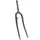 MTB FORK 26'' RIGIDE CINTREE STEEL CHROME-PLATED WITH TASSEAUX PIVOT THREADED 22,2 mm - 1" (230 mm/THREADED ON 140 mm)