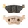 BRAKE PAD SET POLINI FOR YAMAHA 560 TMAX 2020> REAR, 530 TMAX 2012>2019 REAR, 500 TMAX 2001>2003 REAR (L 100 mm - H 39 mm - P 11,6 mm) (174.2058) (SINTERED METAL)