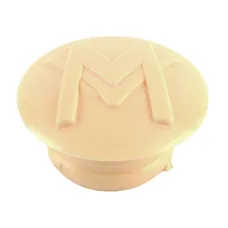 BOUCHON DE FOURCHE / COLONNE DE DIRECTION CYCLO ADAPTABLE MBK MOTOBECANE 51, 88 CREME (VENDU A L'UNITE) -SELECTION P2R