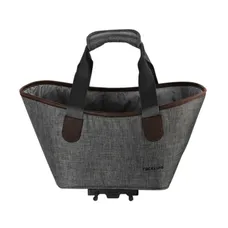 BASKET/SAC TO MAIN BICYCLE RACKTIME AGNETHA GREY MOUNTING KIT CARRIER (L 34 cm X L 26 cm X H 37 cm) - COMPATIBLE SYSTEM RACKTIME SNAPIT