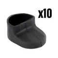 PROTECTION POUR CROCHET DE GARDE-BOUE ARRIERE DE TROTTINETTE XIAOMI M365, 1S, ESSENTIAL, PRO, PRO 2, MI 3 NOIR (VENDU PAR 10) -SELECTION P2R