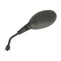 ADAPTABLE REAR-VIEW MIRROR KEEWAY 50 F-ACT, FOCUS, HURRICANE, MATRIX/GENERIC 50 IDEO, XOR/PEUGEOT 125 LXR 2009> BLACK RIGHT M8/125 (APPROVED) -P2R