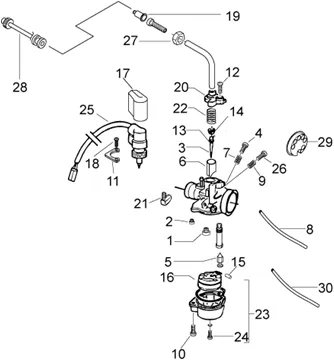 Composants de carburateur