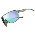 CYCLING GLASSES ADULT GIST RANGE MONTURE GREEN MATTE - PROTECTOR 100% UV - UVA - UVB - (VERRE CAT 3)