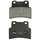 PLAQUETTE DE FREIN NEWFREN POUR APRILIA 125 RS 2006>2011 AV, 750 DORSODURO 2009>2018 AV, 750 SHIVER 2007>2018 AV / YAMAHA 125 MT 2014>, YZF-R125 2014> AV (FD0404BT) (TOURING ORGANIQUE)