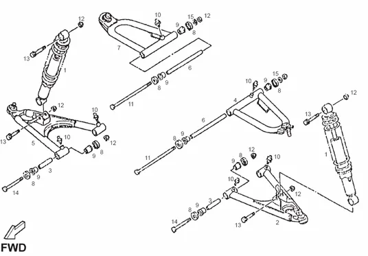 Suspension avant