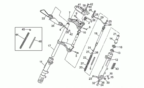 Suspension avant