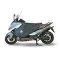 TABLIER COUVRE JAMBE TUCANO POUR YAMAHA 500 TMAX 2008>2011 (R069-X) (TERMOSCUD) (SYSTEME ANTI-FLOTTEMENT SGAS)