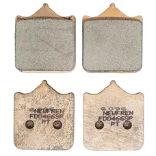 BRAKE PAD SET NEWFREN FOR BMW 1000 S R 2013>2019 FRONT, 1000 S RR 2009>2018 FRONT, TRIUMPH 900 STREET TWIN 2019> FRONT (L 35 mm - H 40.5 mm - P 9 mm) (FD0466SP) (SPORT TT PRO SINTERED METAL)