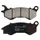 BRAKE PAD SET BREMBO FOR HONDA 125 PCX 2009>2017 FRONT, 125 SH MODE 2014>2020 FRONT, 50 NSC VISION 2010>2018 FRONT/PEUGEOT 125 PULSION 2012>2022 FRONT (SCOOTER CARBON CERAMIC) -07090CC